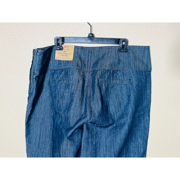 NWT Cato Relaxed Fit Wide Leg Jeans Denim Womens Plus Size 18 - Picture 9 of 11